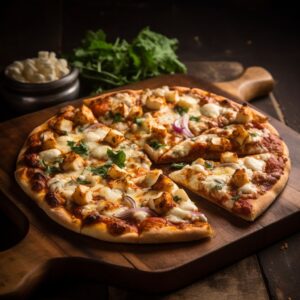 Paneer Tikka Corn Pizza