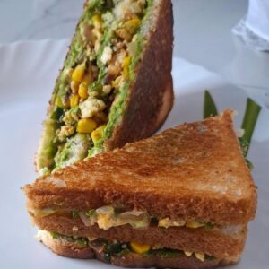 Paneer Cheese Corn Sandwich