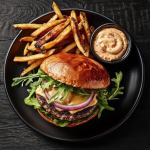 Crispy Aloo Tikki Burger